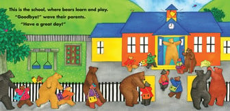 Bear's school day 