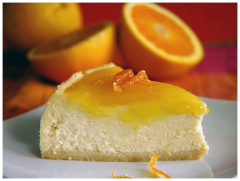 Cheesecake Naranja Jengibre