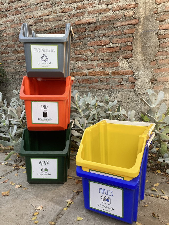 Kit de minicontenedores para reciclaje - kit de reciclaje 5 cajones chicos3.JPG