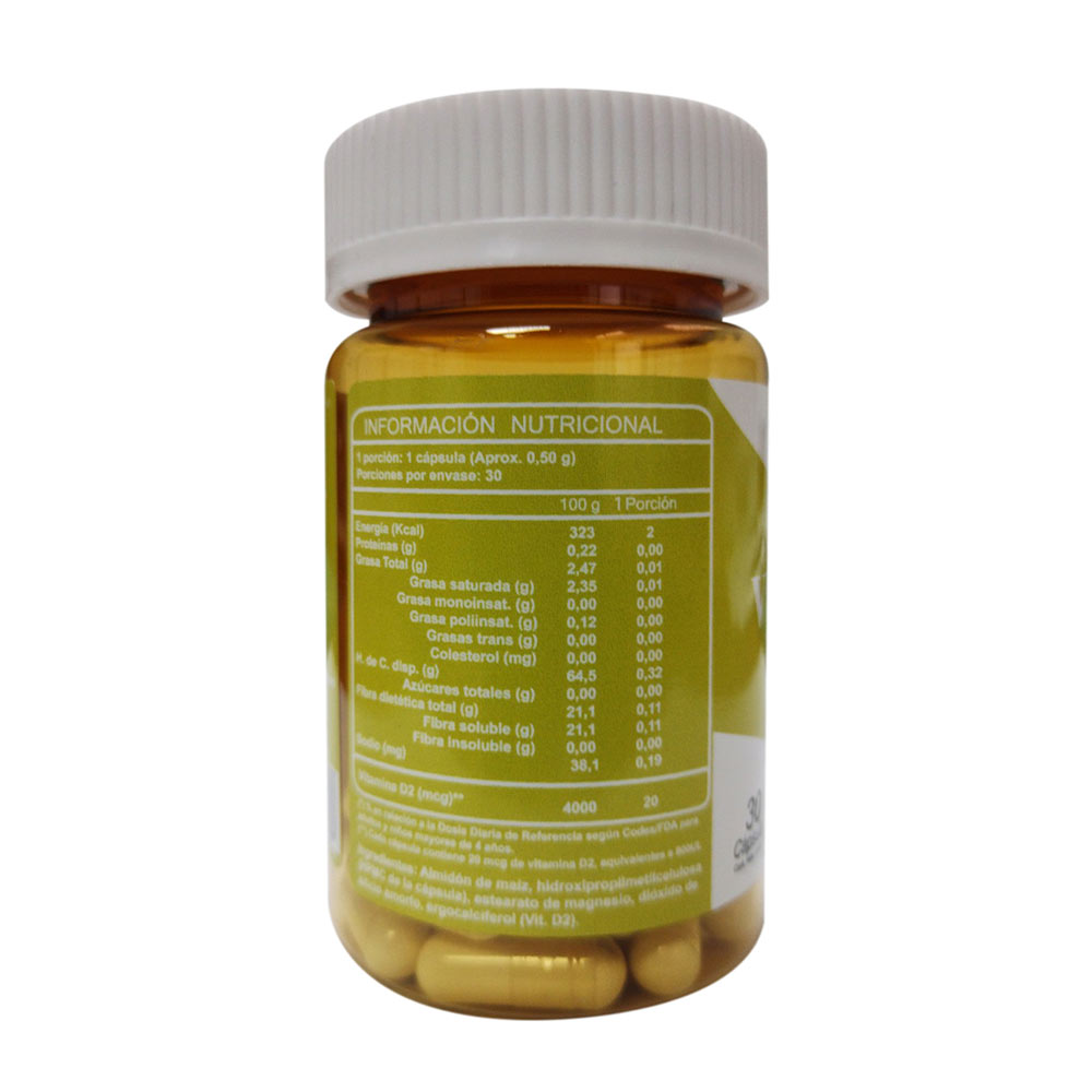 Vitamina D2 X30 Cápsulas Knop Laboratorios Farmacias Knop