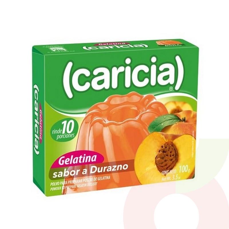 Gelatina Durazno Caricia 100gr Supermercados Eltit