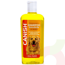 Shampoo Perro Extra Brillo Uso Frecuente Canish 300Ml