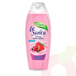 Jabón Líquido Creamy Frutos Rojos y Yoghurt Le Sancy 750Ml