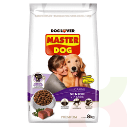Alimento Perro Senior Carne Premium Master Dog 8Kg