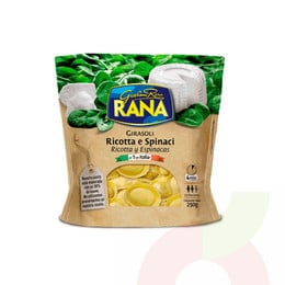 Pasta Girasoli Ricotta y Espinaca La Rana 250Gr