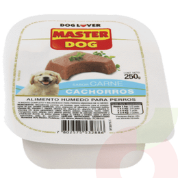 Alimento Húmedo Cachorros Carne Master Dog 250Gr