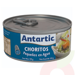 Choritos en Agua Antartic 190Gr