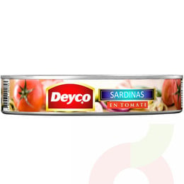Sardinas en Salsa de Tomate Deyco 125Gr