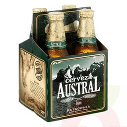 Cerveza Lager Austral 330Cc 4 Unidades