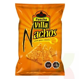 Nachos Sabor Queso Cheddar Pancho Villa 180Gr