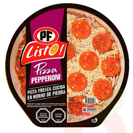 Pizza Pepperoni Listo PF 430Gr