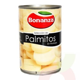 Palmitos Rodajas En Conserva Bonanza 400Gr