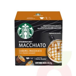 Café Caramel Macchiato Starbucks 12 Unidades 127Gr 