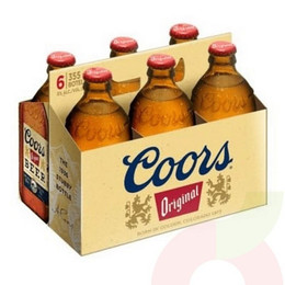 Cervezas Coors 355Cc 6 Unidades