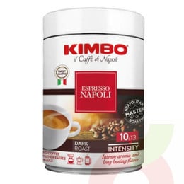 Café Dark Roast Napoli Espresso Kimbo 250Gr
