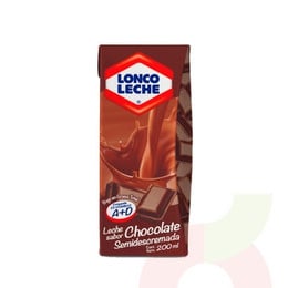 Leche Semidescremada Sabor Chocolate Loncoleche 200Ml