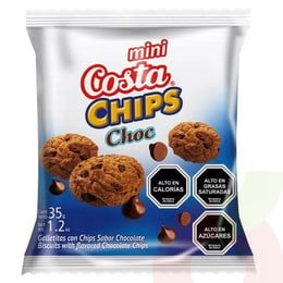 Galleta Mini Chips Choco Costa 35Gr 
