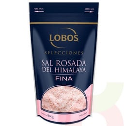 Sal Rosada Fina Lobos 800Gr  