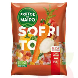 Sofrito Morrón, Zanahoria y Cebolla Frutos del Maipo 150Gr