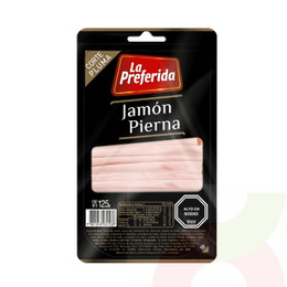 Jamón Pierna La Preferida 125Gr 