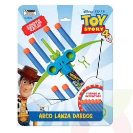 Arco Lanza Dardos 6X Toy Story Disney