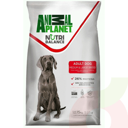 Alimento Perro Adulto Raza Mediana y Grande Nutribalance Animal Planet 15Kg