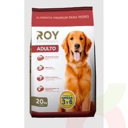 Alimento Perro Adulto Omega 3 y 6 Roy 20Kg