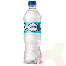 Agua Mineral Con Gas Vital 600Cc 