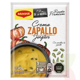 Crema de Zapallo y Jengibre Maggi 42Gr 