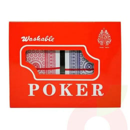 Naipe Ingles Plastico Poker 