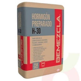 Hormigón Preparado H30 Polvo 25Kg 