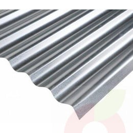 Zinc Acanalado 0.35mm x 2.50 Mt