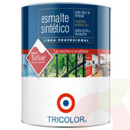 Esmalte Sintético Verde Trébol 1Lt Tricolor 