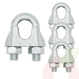 Abrazadera Para Cable 5/8 Galvanizado