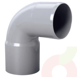 Codo PVC Sanitario 50mm x 87.5°