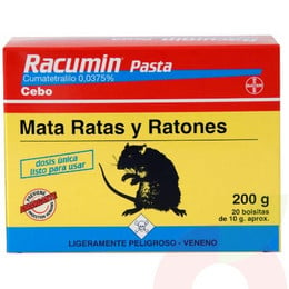 Raticida Racumin Pasta Cebo 200 Gr 