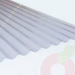 Policarbonato Transparente Premium 3.00 Mt  0.81 x 0.7mm