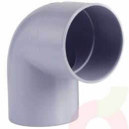 Codo  PVC Sanitario 75mm x 90°