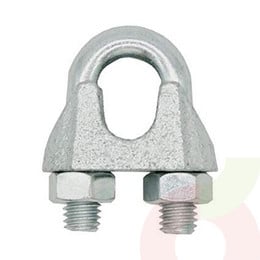 Abrazadera Para Cable 3/8 Galvanizado