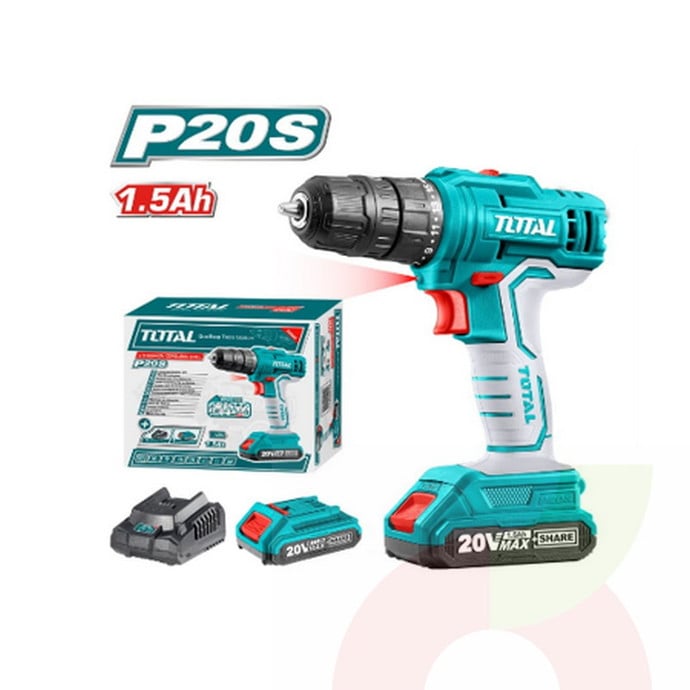 Taladro Inalámbrico Lithium-Ion Impact Drill 20v Total   - Total 20v.jpg