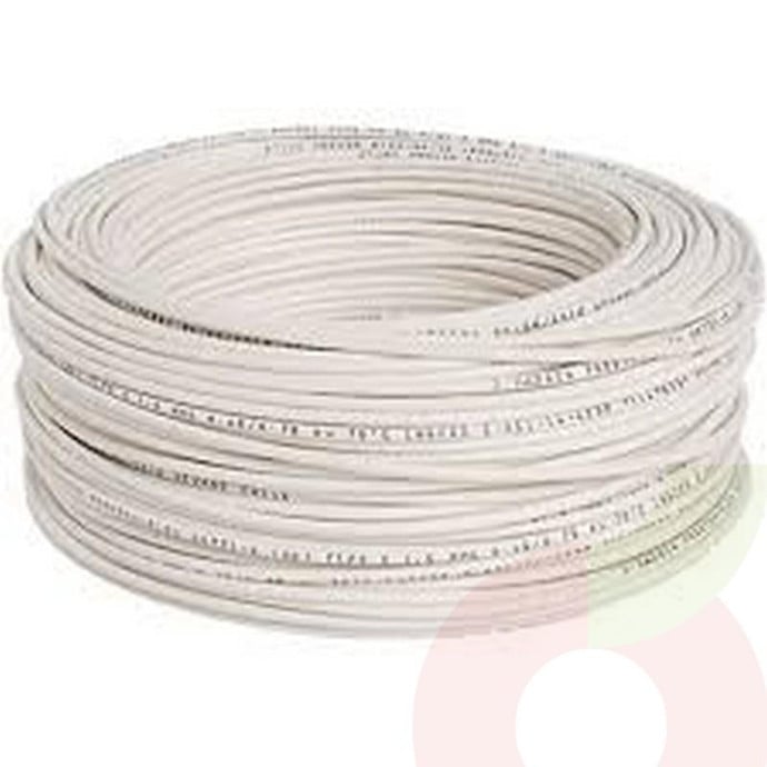 Cable Libre Halógeno 1.5 Blanco Por 100mt - Cable Libre Halogeno 1.5 Blanco Por 100Mts