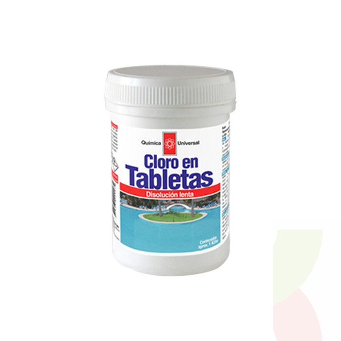 Cloro Piscina Tableta Química Universal 1 Kilo - cloro tabletas 1.jpg