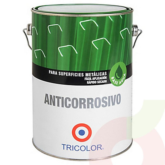 Anticorrosivo Verde 1Lt Tricolor  - Anticorrosivo Tricolor Verde Por Litro