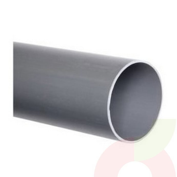 Tubo PVC Sanitario 110mm Tira de 6Mt   - Tubo Pvc Sanit. 110Mm X Tira (6Mt)