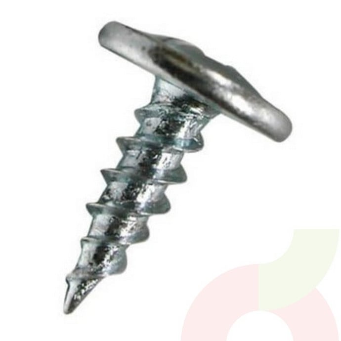 Tornillo Autoperforante  con Truss y Golilla Zincado 8x3/4