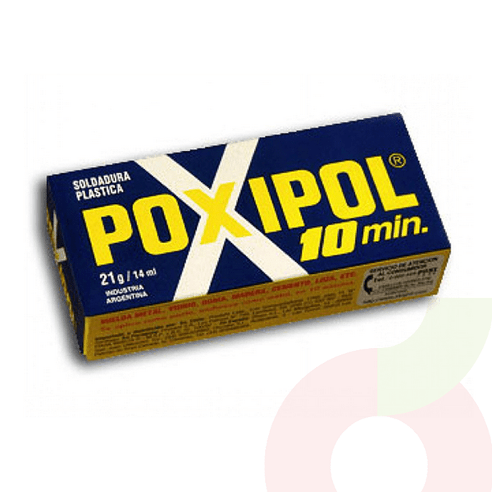 Poxipol Metálico 10 Minutos  21Gr  - Poxipol Metalico 21Gr.10Min