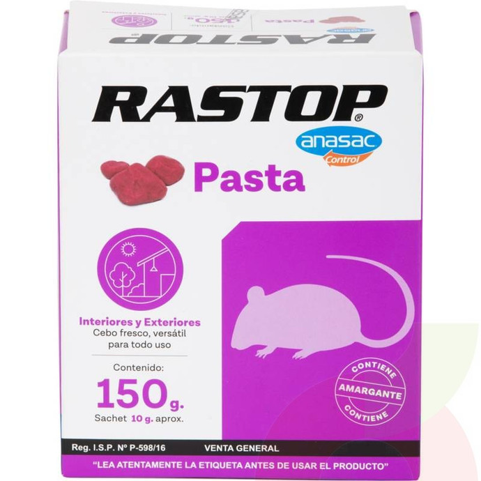 Raticida Rastop Pasta Anasac 150Gr - rastop pasta.JPG