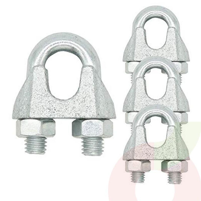 Abrazadera Para Cable 5/8 Galvanizado - Abrazadera Para Cable 5/8 Galvanizado