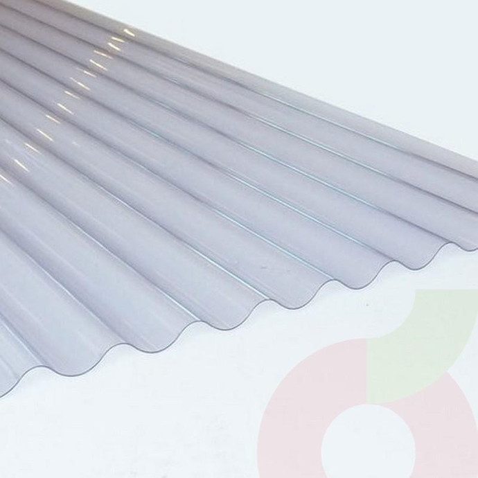 Policarbonato Transparente Standard 3.00 Mt 0.81 x 0.5mm  - Plancha Policarbonato 0.81X3.00X0.5Mm Transparente Standard