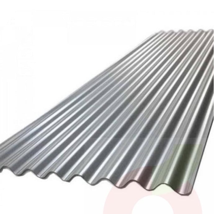 Zinc Acanalado 0.30mm x 2.50 Mt   - Zinc Acanalado 0.30 X 2.50 Mt (5.15Kg)